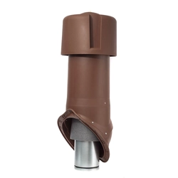Комплект Krovent Wave 150 изолированный коричневый GL 738155
