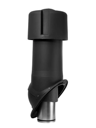 Комплект Krovent Seam 125 изолированный черный GL 758121