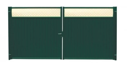 Ворота Estet Plus 2,4х3,6 RAL 6005/1014 GL 53749