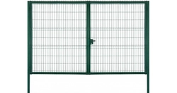 Ворота Profi с замком 2,03х5,0 RAL 6005 GL 52659