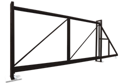 Ворота откатные Colority цинк 2,03x4,0 RR 32 GL 190418