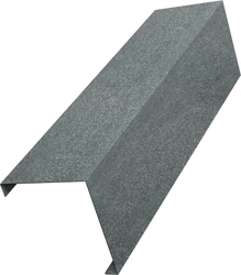 Декоративная накладка на столб универсальная угловая 62х55 для забора жалюзи Grand Line 0,45 Zn (1,8м) GL 625453