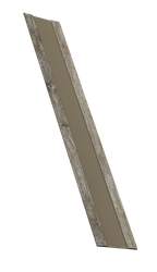 Крепежная планка для забора жалюзи Милан, Милан Слим, Токио Grand Line 0,45 Принт Элит Северное дерево TwinColor (2м) GL 627327