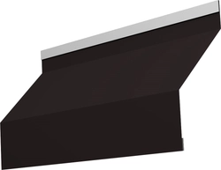 Ламель забора жалюзи Милан Grand Line 0,5 Drap RAL 9005 черный GL 707664
