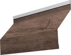 Ламель забора жалюзи Милан новый Grand Line 0,45 Принт Премиум с пленкой Миндальное дерево Фреш GL 511076