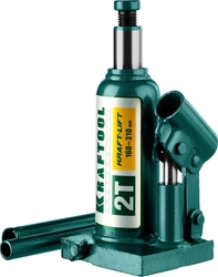 KRAFTOOL  KRAFT-LIFT, 2 т, 158 - 308 мм, бутылочный гидравлический домкрат (43462-2) 43462-2_z01