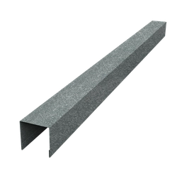 Планка вертикальная лицевая для забора жалюзи Палермо Grand Line 0,7 Zn (3м) GL 632049