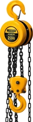 STAYER  ProLift, 2 т, 2.5 м, ручная цепная шестеренная таль, Professional (4308-2) 4308-2_z01