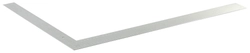 STAYER  400 х 600 мм, широкий цельнометаллический угольник, Professional (34342-60) 34342-60