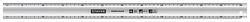 STAYER  0.6 м, алюминиевая линейка, Professional (34383-60) 34383-60