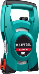 KRAFTOOL  50 м, геодезическая стальная мерная лента (34185-50) 34185-50