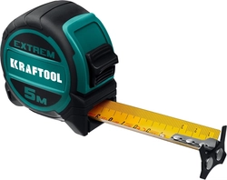 KRAFTOOL  Extrem, 5 м х 32 мм, рулетка со сверх широким полотном (34127-5) 34127-5