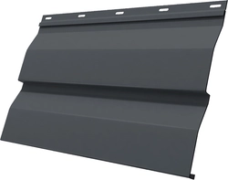 Корабельная доска Grand Line 0,5 Полидэкстер TwinColor с пленкой RAL 7024 мокрый асфальт GL 824121