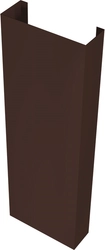 Полустолб для С20 0,5 Velur с пленкой RAL 8017 шоколад (2,5м) GL 561049