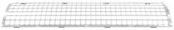Решетка желоба защитная RAL 9003 сигнальный белый (0,6м) GL 574670