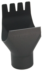 Воронка Grand Line ПУ матовый 125/90мм RAL 7024 мокрый асфальт GL 670305