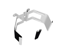 Крепление трубы для гофры на дерево Vortex в2 RAL 9005 черный GL 445637