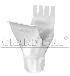 Воронка Grand Line ПУ 125/90мм RAL 9003 сигнальный белый GL 18766