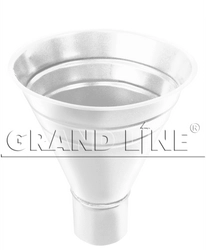 Воронка водосборная большая Grand Line ПУ 250/90мм RAL 9003 сигнальный белый GL 26616