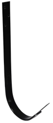 Крюк длинный Grand Line ПУ 125мм RAL 9005 черный GL 82489