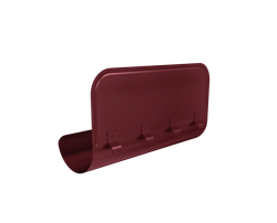 Ограничитель перелива Grand Line ПУ 125/90 RAL 3005 красное вино GL 744664