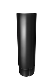 Труба круглая Grand Line ПУ 90мм 3м RAL 9005 черный GL 72823