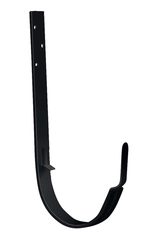 Крюк длинный Grand Line ПЭ матовый 125мм RAL 9005 черный GL 581128