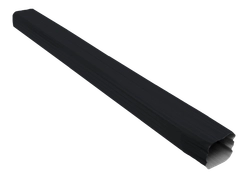Труба прямоугольная Vortex в1 3м RAL 7024 GL 378082
