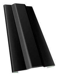 Защелка для кронштейна трубы Grand Line ПЭ RAL 9005 черный GL 593563