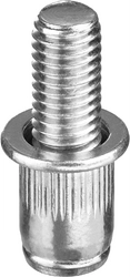 KRAFTOOL  Bolt, М4 x 8 мм, штифт 10 мм, 200 шт, стальные винтовые заклепки (311709-04-10) 311709-04-10