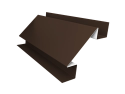 Угол внутренний сложный фальц Grand Line 0,45 Drap ТР RAL 8017 шоколад (2м) GL 708830