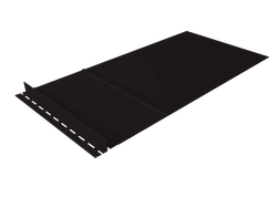 Элемент обхода Кликфальц Про Grand Line левый 0,5 Drap RAL 9005 черный GL 706279