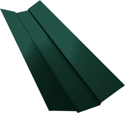 Планка ендовы верхней 95х80х95 Grand Line 0,45 Drap RAL 6005 зеленый мох (2м) GL 533043
