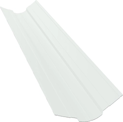 Планка ендовы верхней фигурной 70х70 Grand Line 0,7 ПЭ с пленкой RAL 9003 сигнальный белый (3м) GL 619920