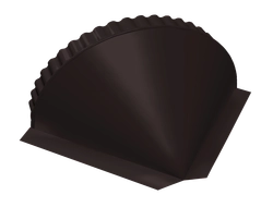 Заглушка конусная Grand Line 0,45 Drap ТР RAL 9005 черный GL 734370