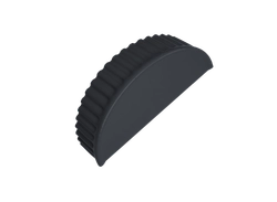 Заглушка торцевая Grand Line 0,5 PurPro RAL 7024 мокрый асфальт GL 585118