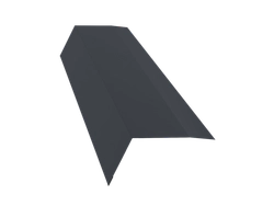 Планка карнизная 100х65 Grand Line 0,45 Drap ТР RAL 7024 мокрый асфальт (3м) GL 692053