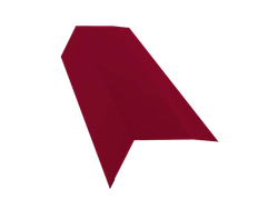 Планка карнизная 100х65 Grand Line 0,45 ПЭ с пленкой RAL 3003 рубиново-красный (2м) GL 464932