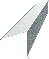 Планка конька односкатной кровли 160х160 Grand Line 0,5 Zn (2м) GL 488757