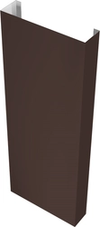 Полустолб для С8,С10 0,45 Drap ТР с пленкой RAL 8017 шоколад (2,0м) GL 703569