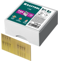 KRAFTOOL  тип 23GA (P0.6) 25 мм, 10 000 шт, шпильки для нейлера (31786-25) 31786-25