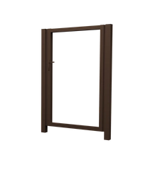 Калитка Жалюзи 2,0х1 RAL 8017 без заполнения GL 267371