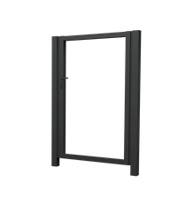 Калитка Жалюзи Texas 1,5х1 RAL 7016 без заполнения (ламель150 мм) GL 570382