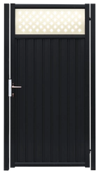 Калитка Estet Plus 2,0х1 RAL 7024/1014 GL 221093