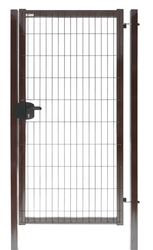 Калитка Medium New с замком 2,03х1 RAL 8017 GL 158590