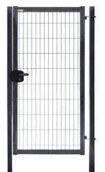 Калитка Medium New с замком 2,03х1 RAL 7024 GL 278186