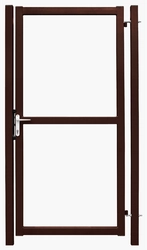 Калитка Colority цинк с замком 1,5х1 RAL 8017 GL 381158