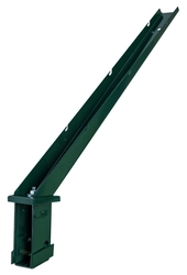 Наконечник L на столб 62х55 RAL 6005 GL 49554