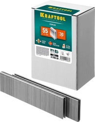 KRAFTOOL  тип 18GA (55/90/C) 30 мм, 5000 шт, скобы для степлера (31789-30) 31789-30