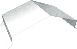 Парапетная крышка угольная 250мм Grand Line 0,4 Zn (2м) GL 646597